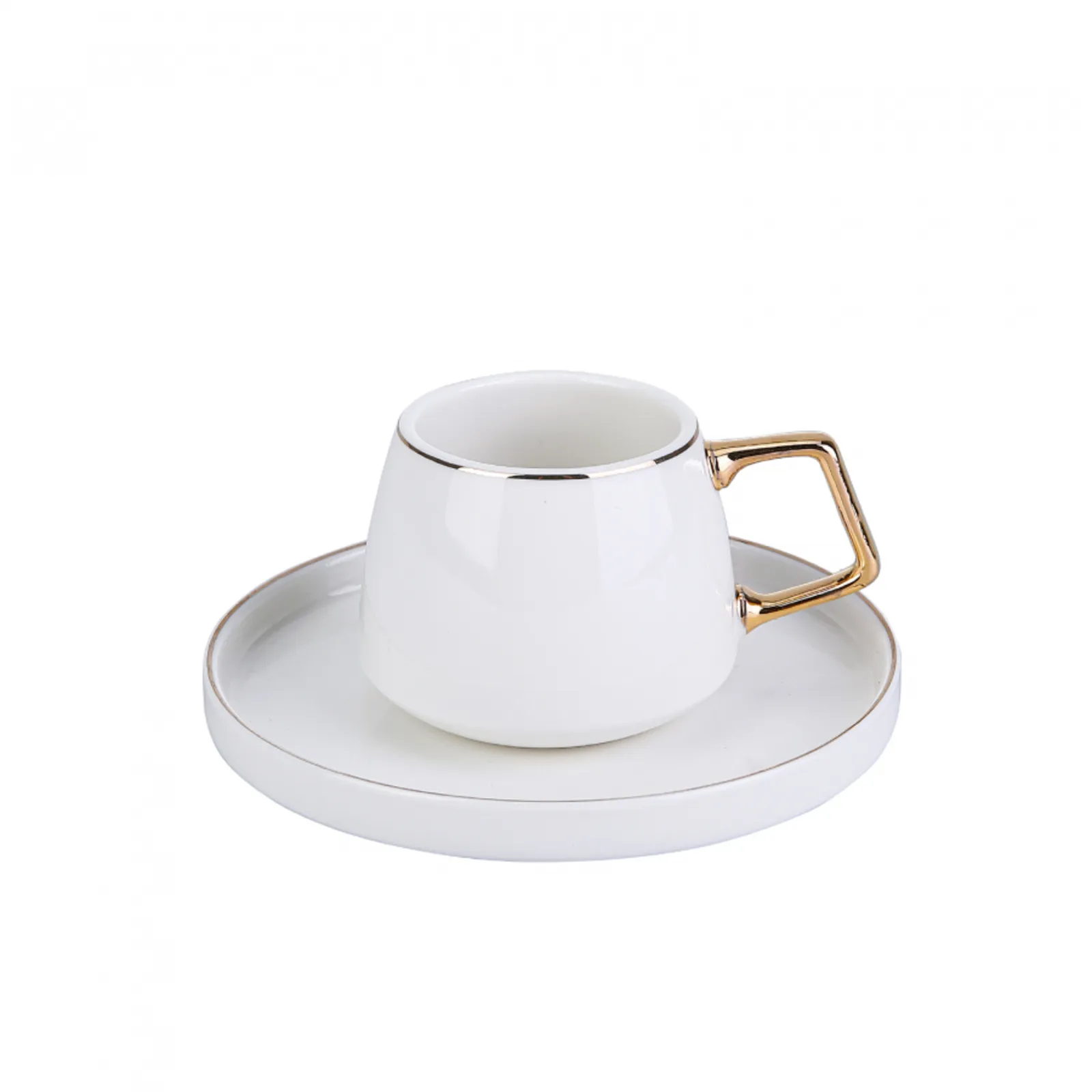 Karaca Streamline Saturn Kaffeetassen-Set für 6 Personen Gold - Image 6