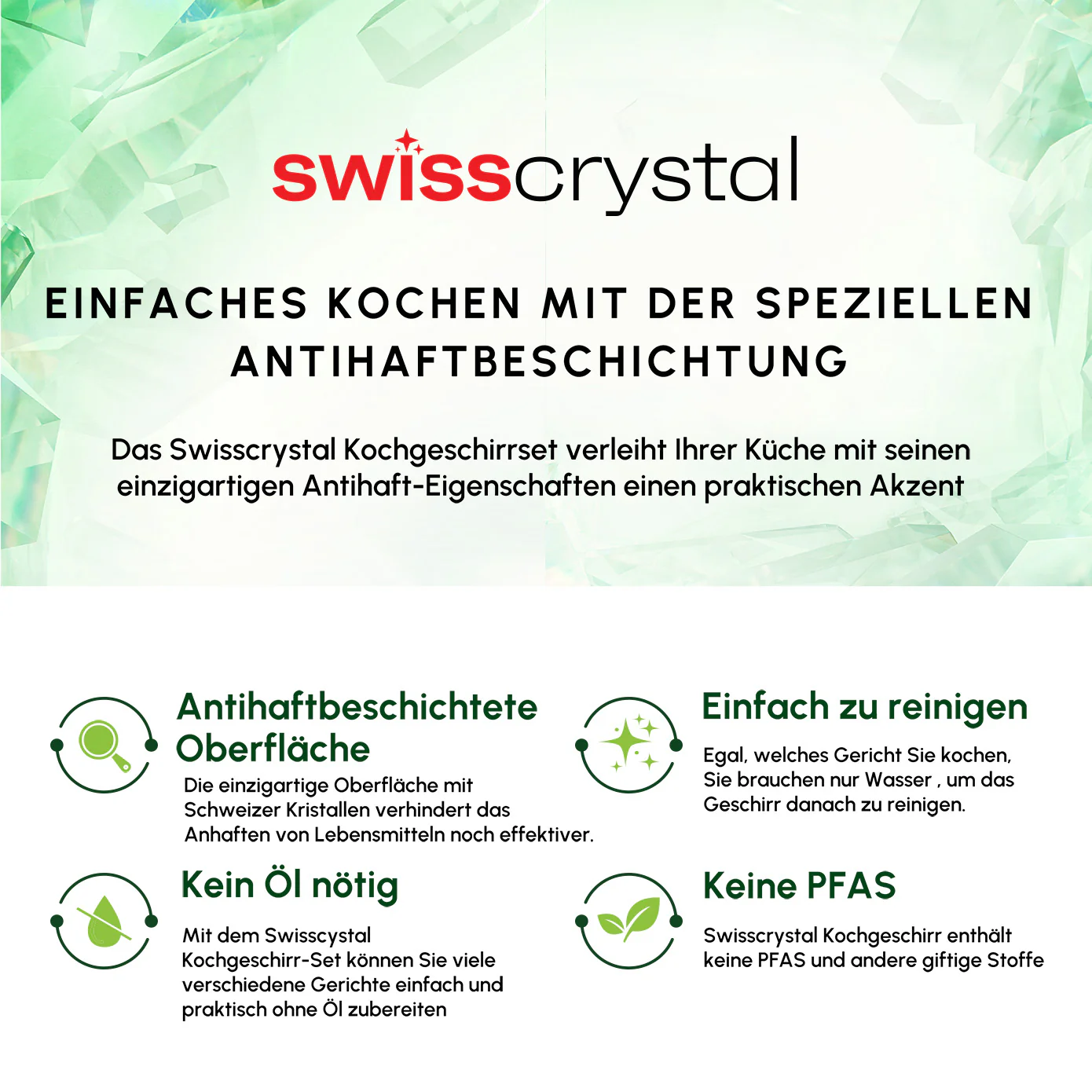 Karaca Swiss Crystal Almond Cream Induktionsfähiges 7-teiliges Töpfe-Set - Image 8