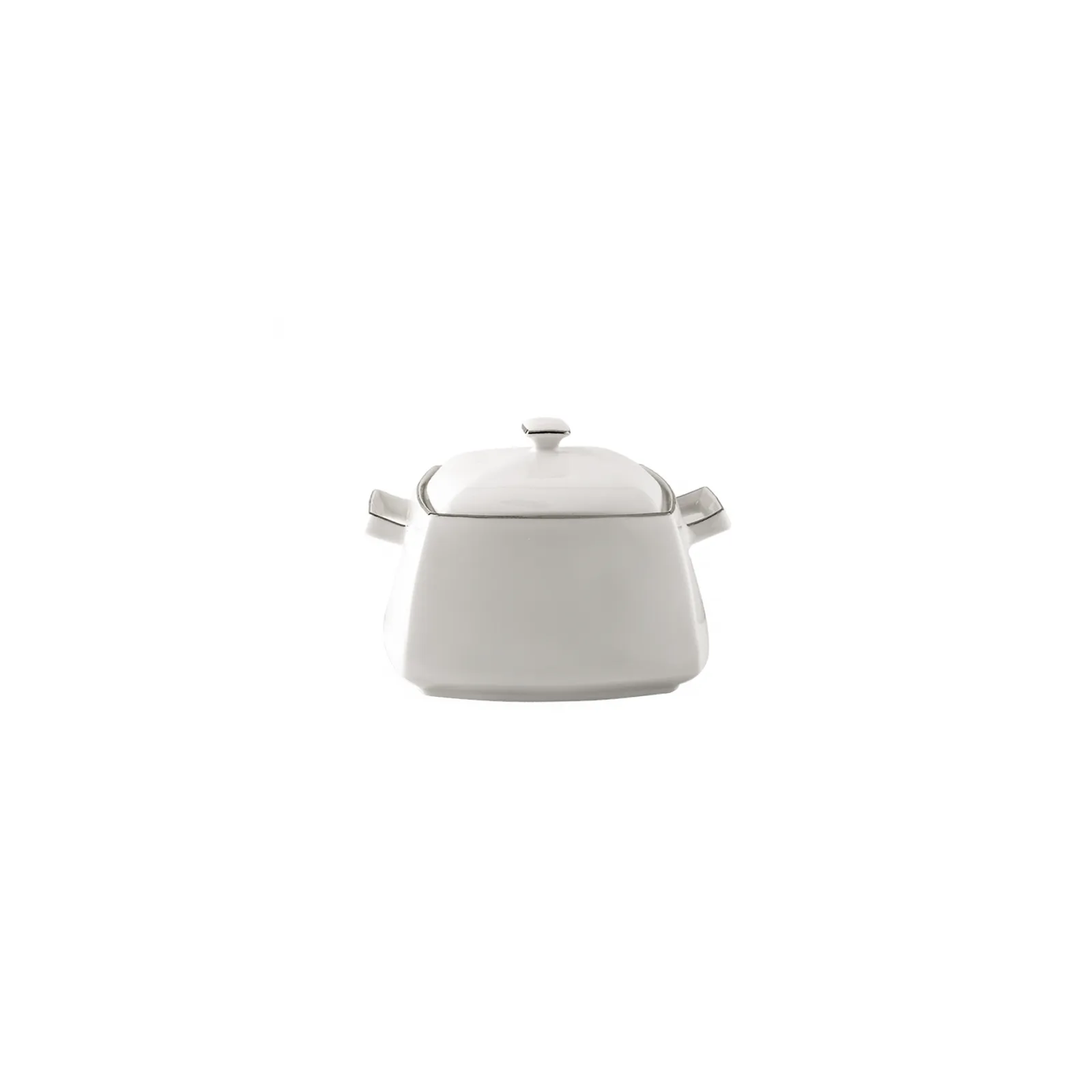 Karaca Talia Cream 60-teiliges Tafelservice für 12 Personen Platin Eckig - Image 4
