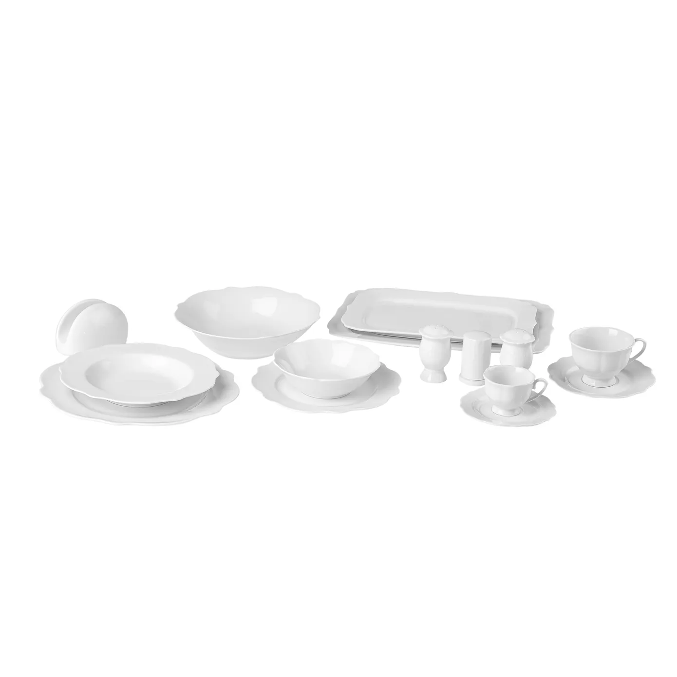 Karaca Vera White 12-Sitzer Tafelservice, 59-teilig - Image 2