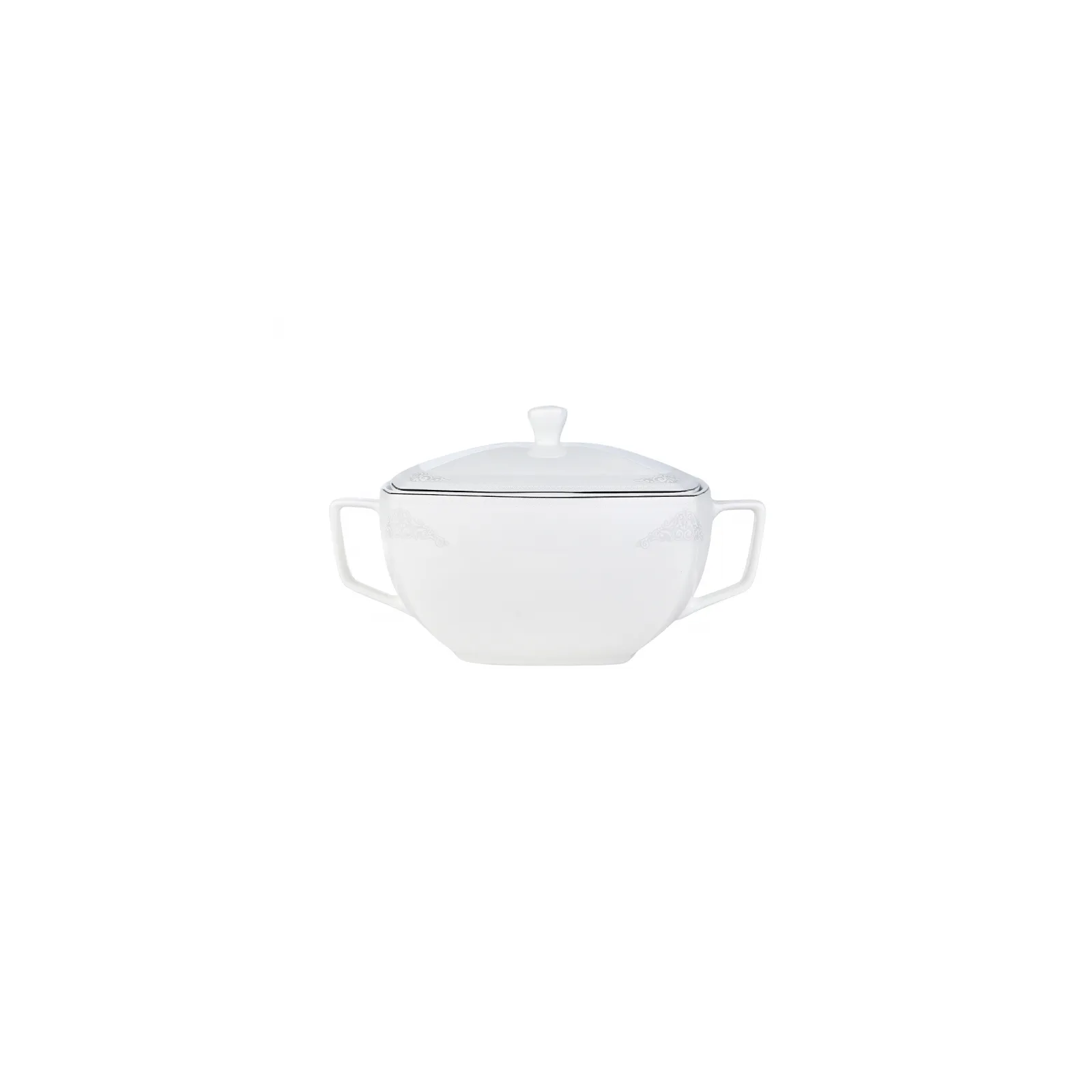 Karaca Zeyna Creme 60 Teiliges Für 12 Personen Quadratisches Tafelservice Porzellan - Image 10