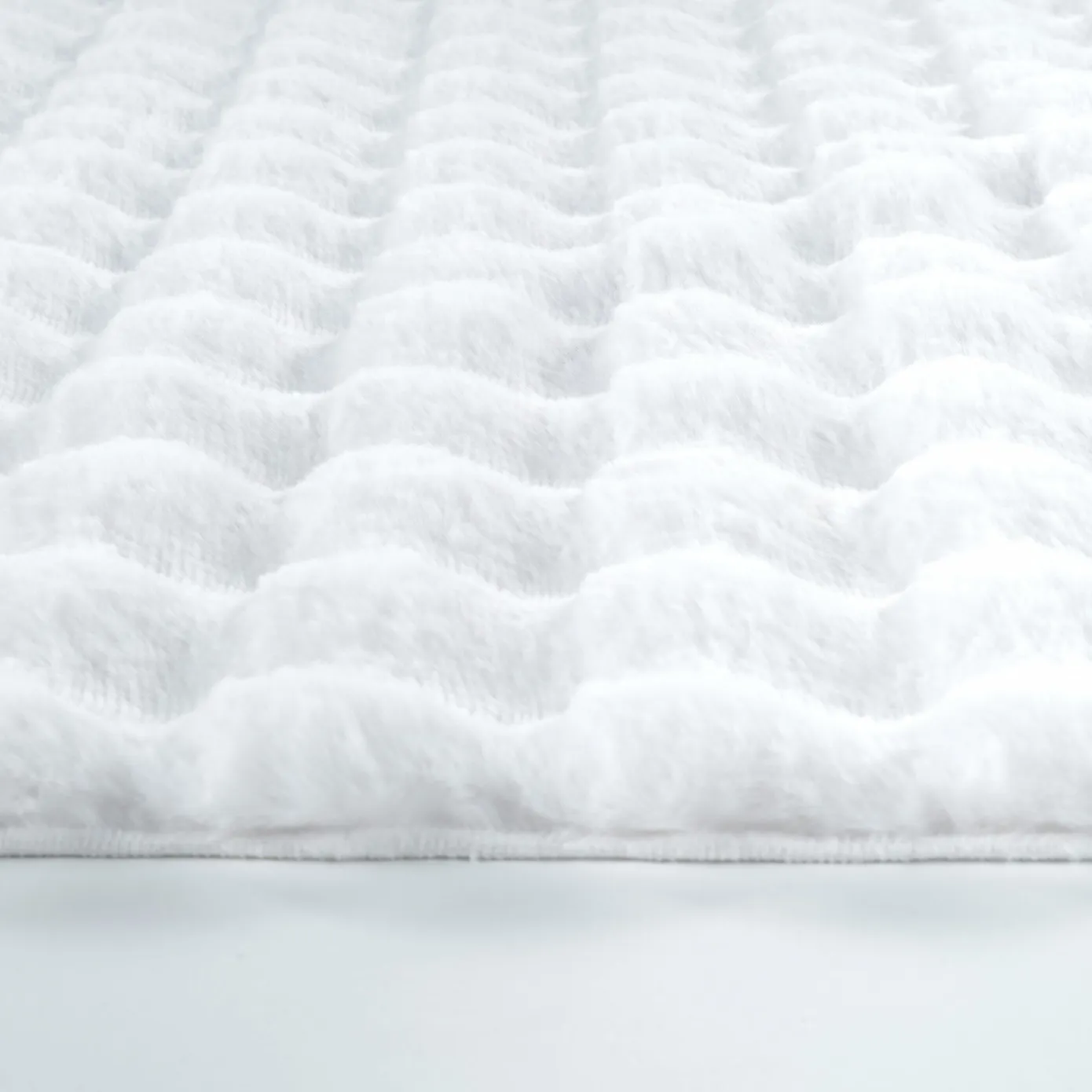 Kaşmir Halı Cosy Premium Bubble Weiß Oval 100x150 cm - Image 4