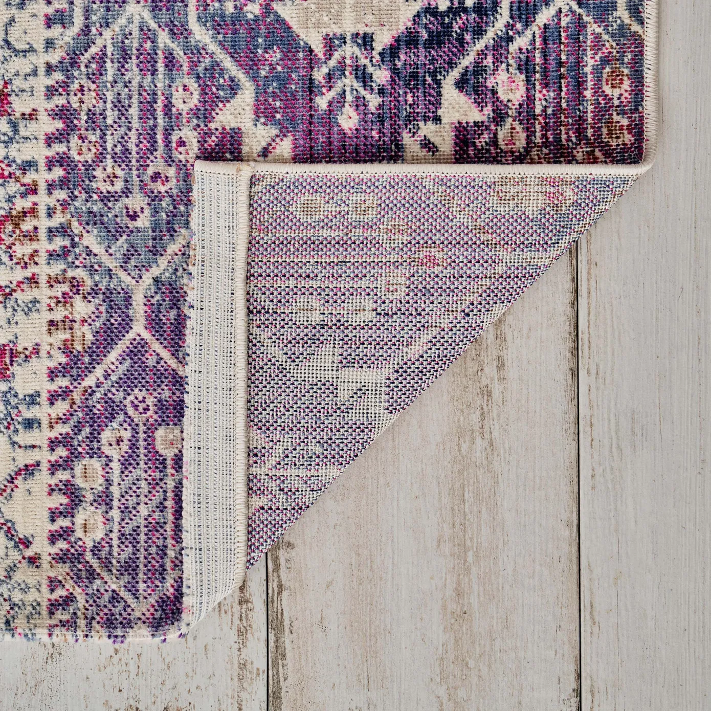 Kaşmir Halı 7/24 Alaca Kırkyama Rosa, 160x230 cm - Image 8