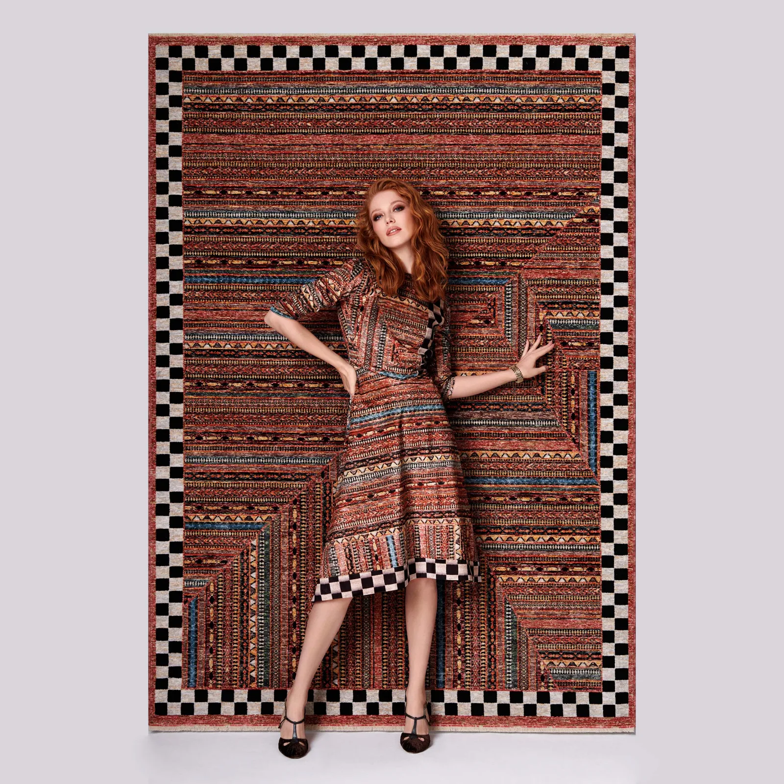 Kaşmir Halı 7/24 Ethnic Exclusive Sardinia Teppich 120x180 cm - Image 3