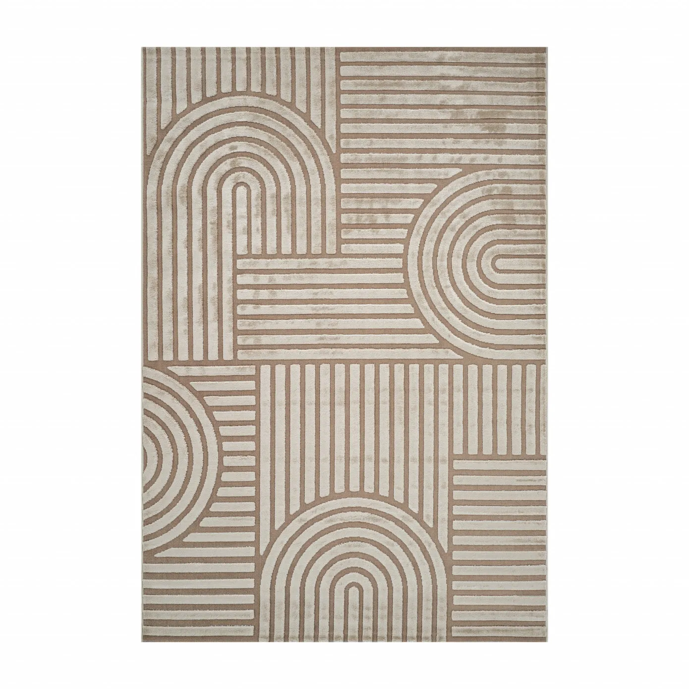 Kaşmir Halı 7/24 İskandinav Thor, Beige, 160x230 cm