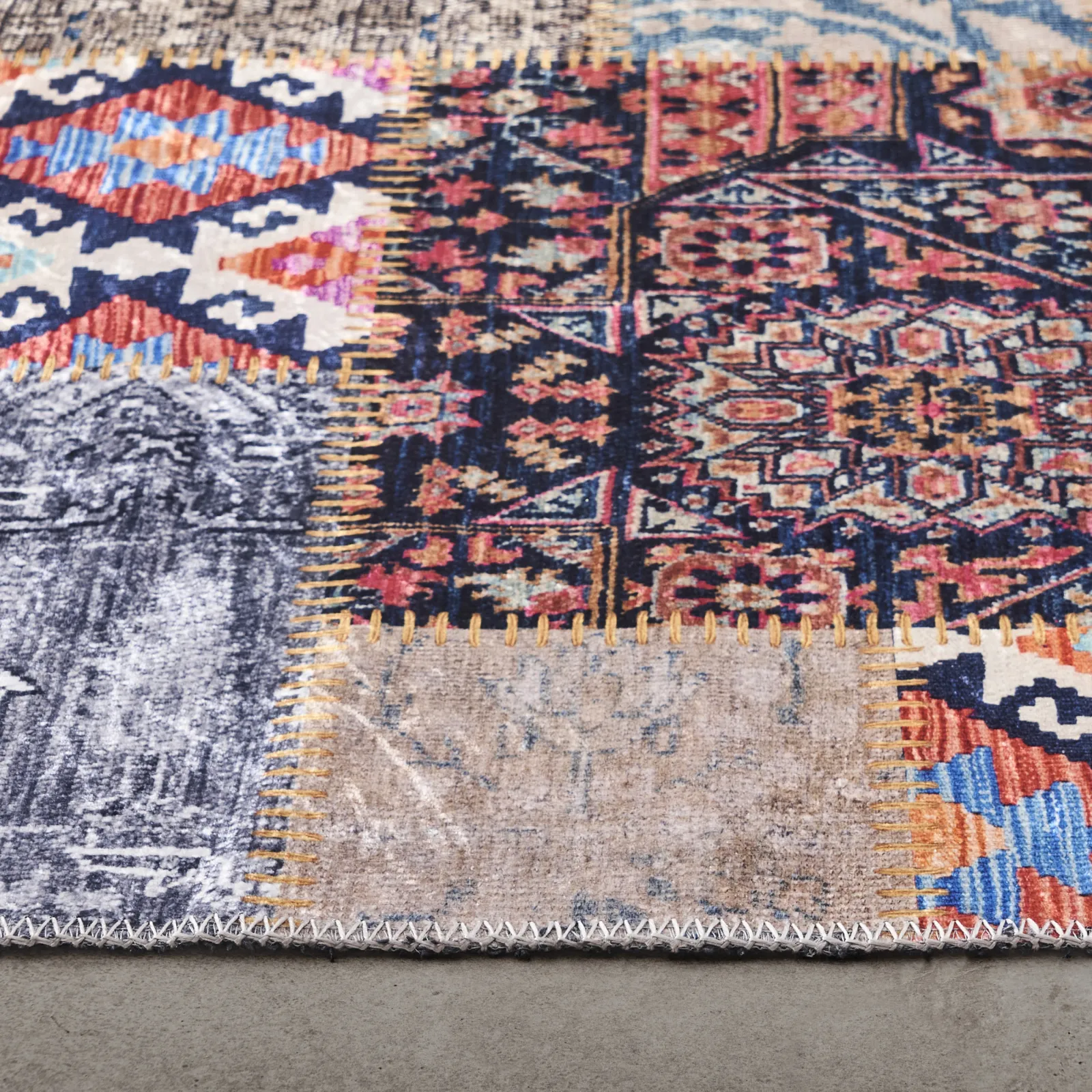Kaşmir Halı Decorativ Art Türkmen Hazar Teppich 120x180 cm - Image 4