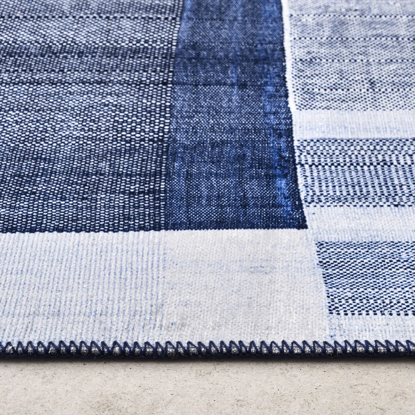 Kaşmir Halı Dekoratif Art Trend Deep Blue Teppich 160 x 230 - Image 5