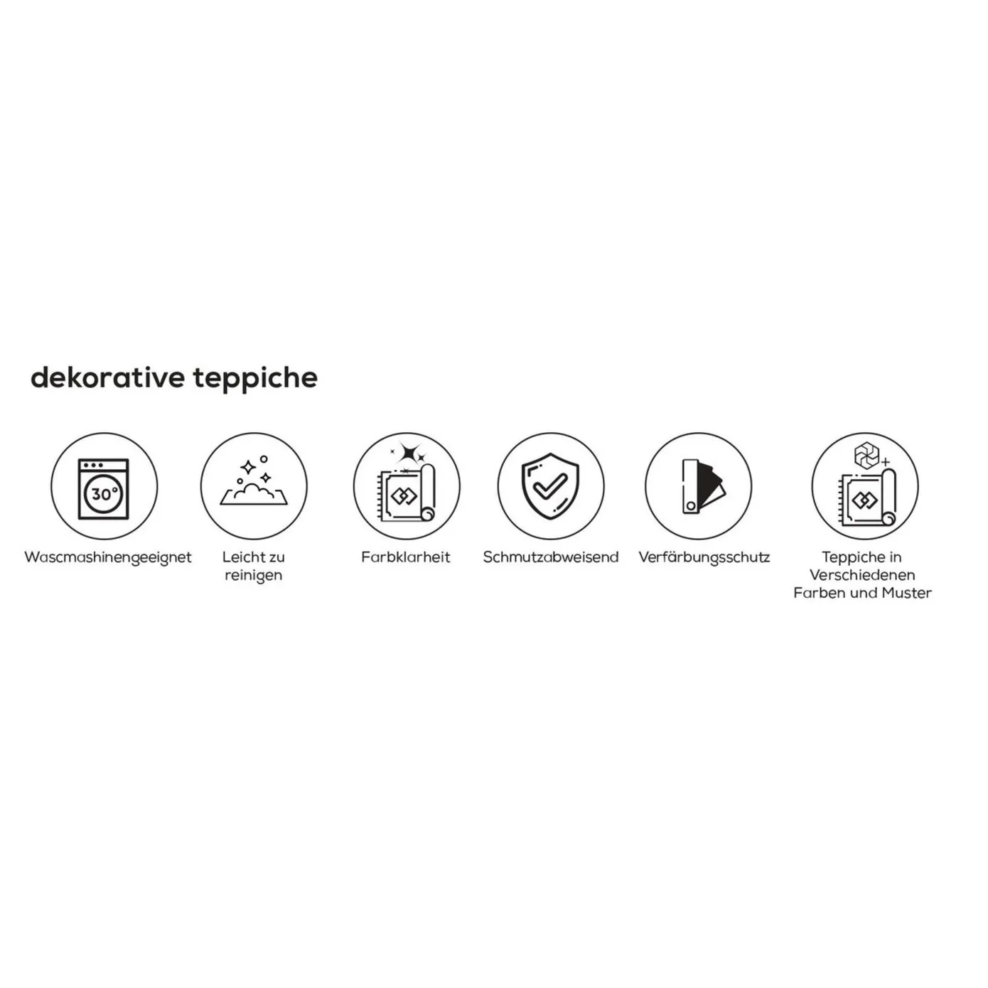 Kaşmir Halı Dekoratif Art Trend Deep Blue Teppich 80 x 300 - Image 6