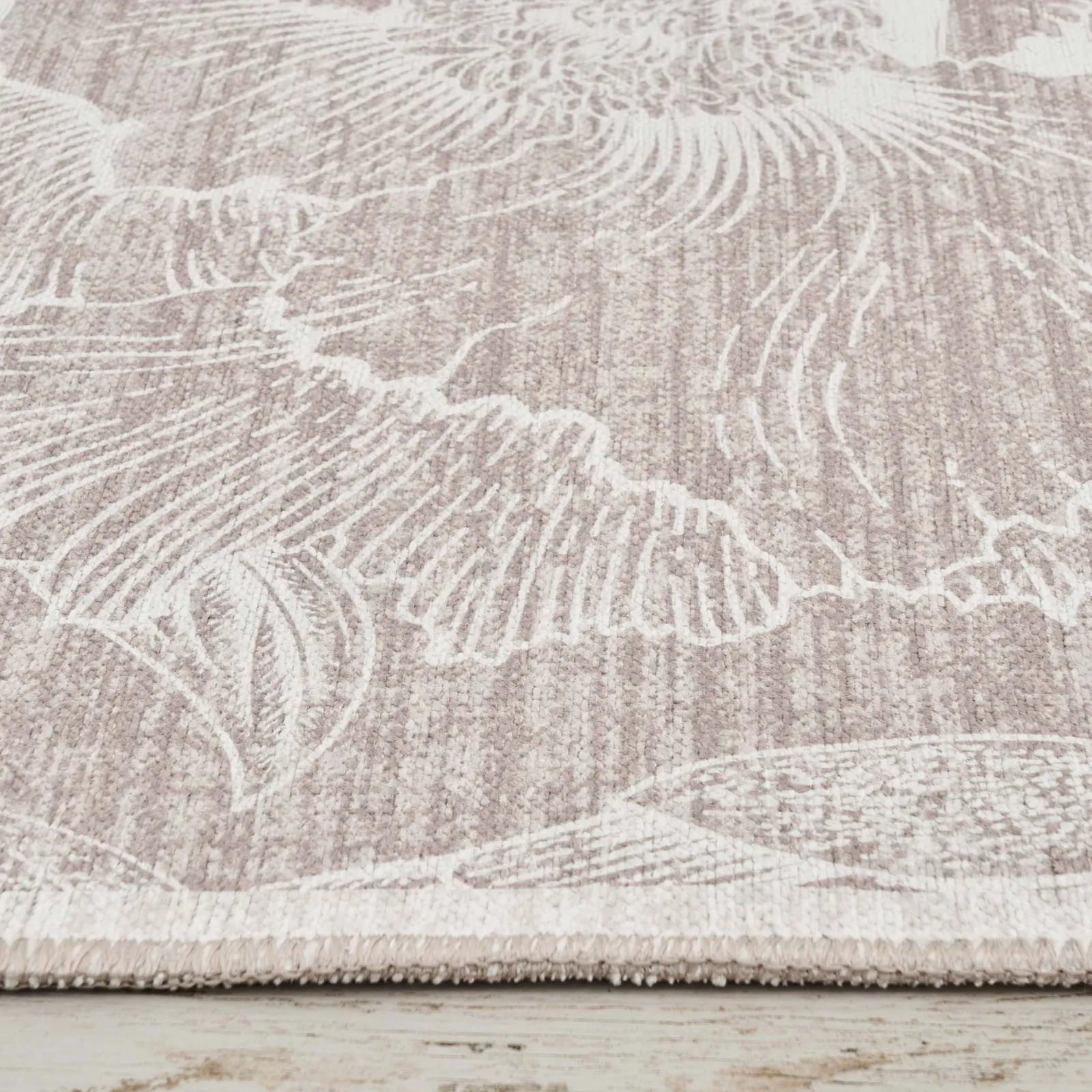 Kasmir Hali Dekorative Kunst Trend Kamelie Doppelseitiger Teppich 160x230 cm - Image 6