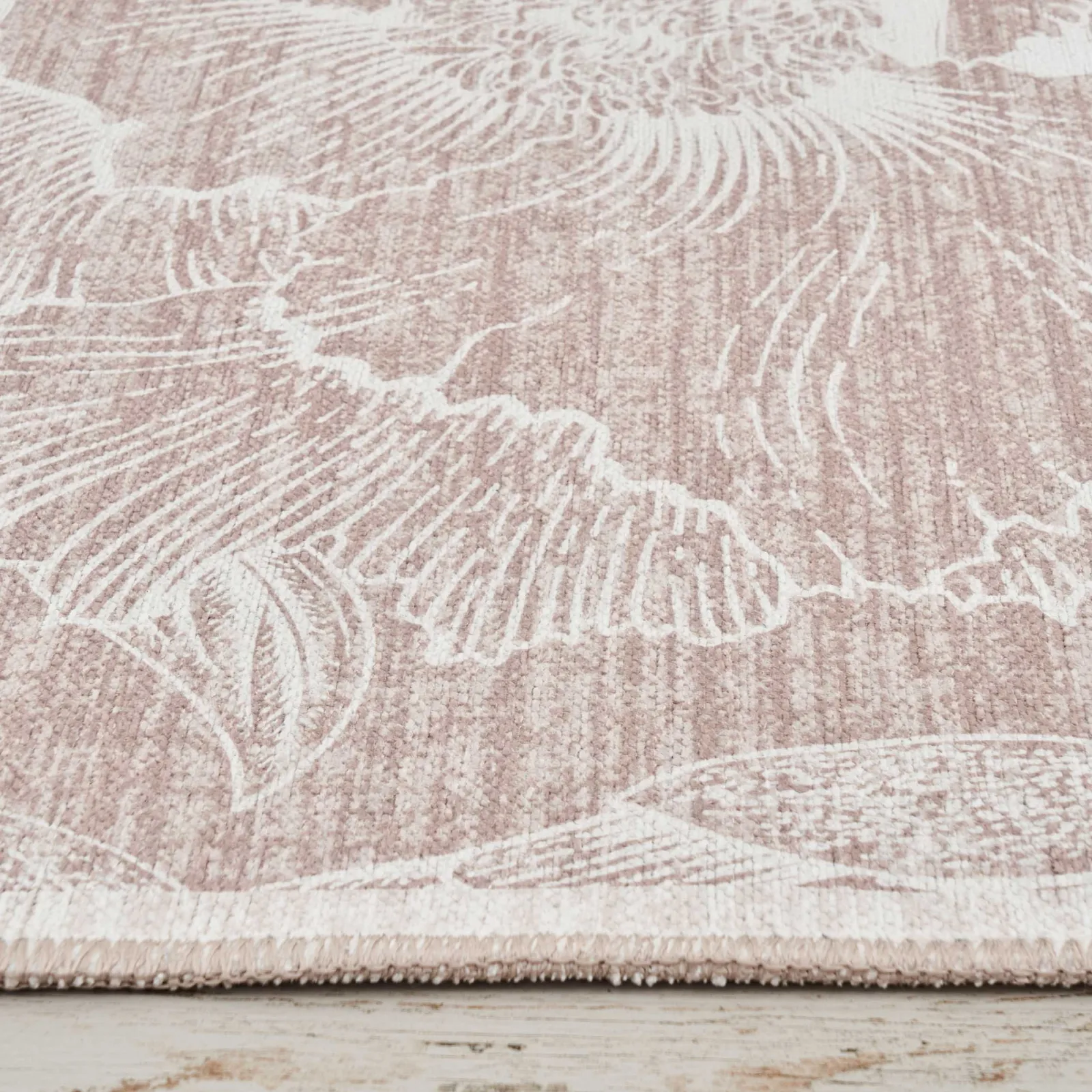 Kasmir Hali Dekorative Kunst Trend Kamelie Doppelseitiger Teppich 160x230 cm - Image 8