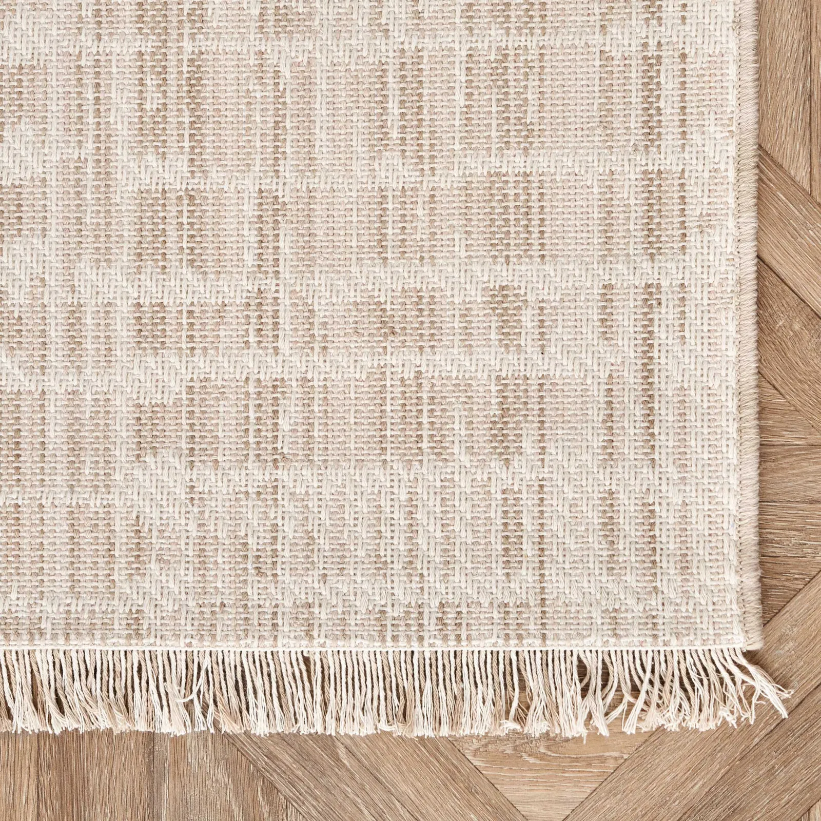 Kaşmir Halı Dogasever Recycelte Baumwollteppiche Regen 160x230 cm - Image 3