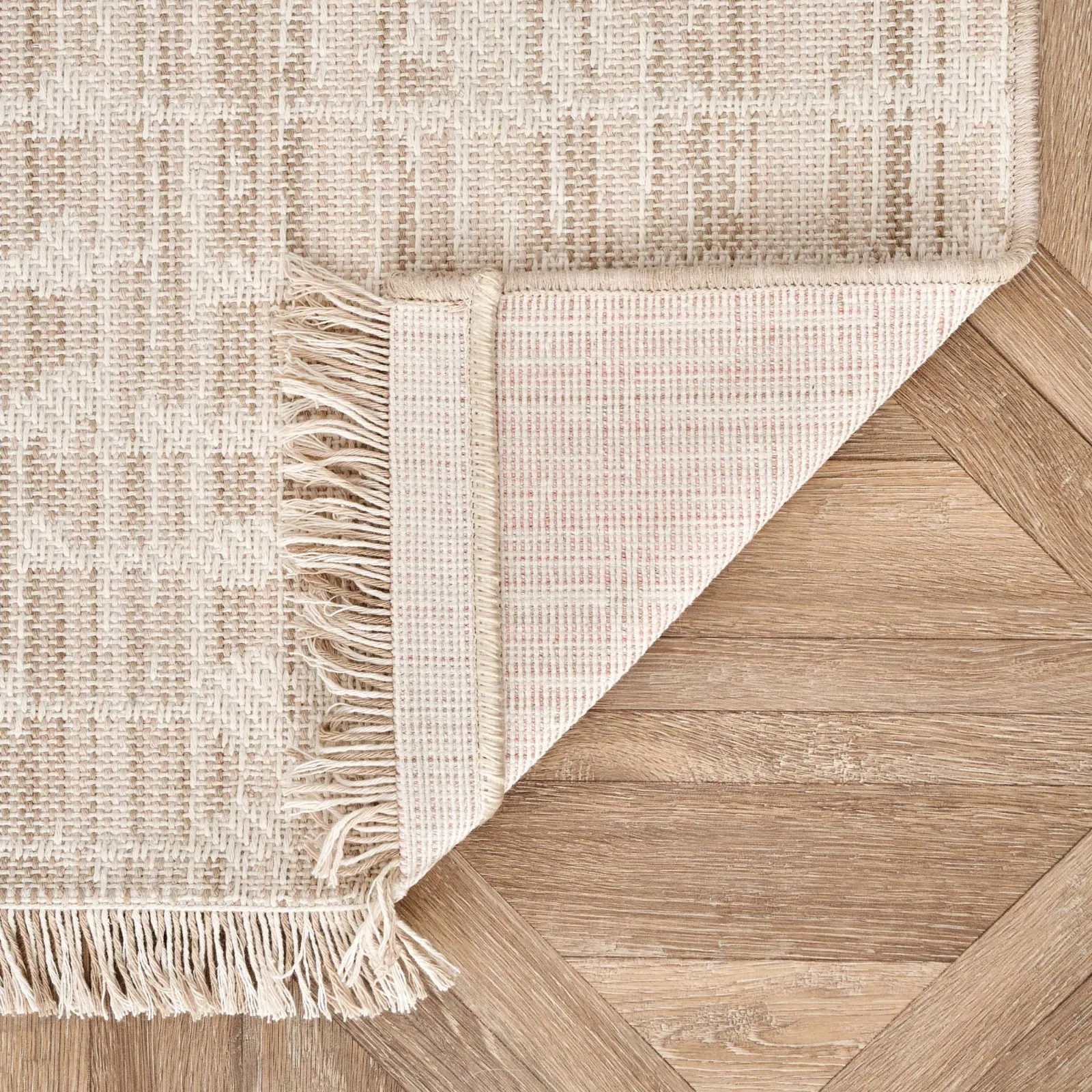 Kaşmir Halı Dogasever Recycelte Baumwollteppiche Regen 160x230 cm - Image 5