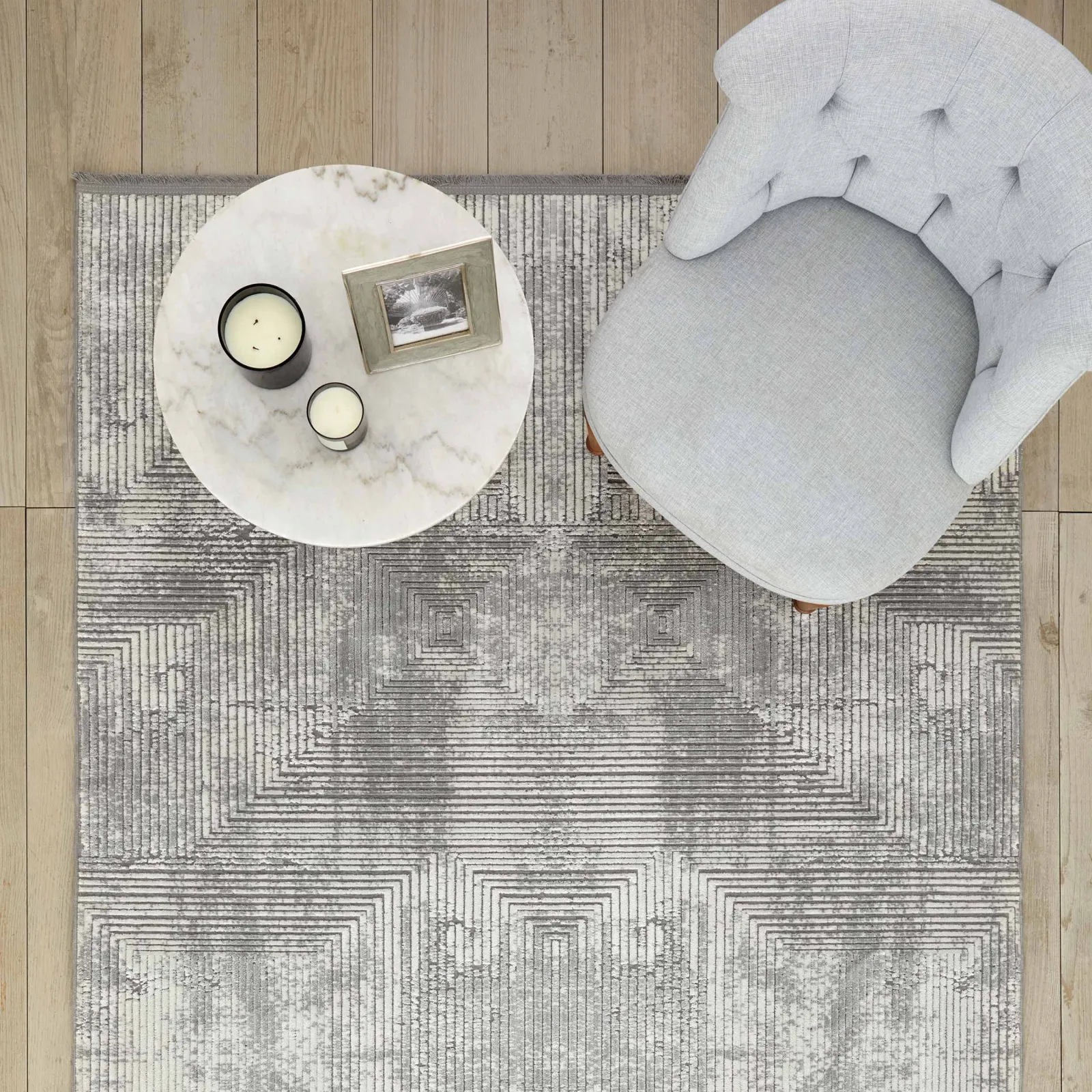 Kasmir Hali Viskose Modern Arven Teppich 160x230 cm