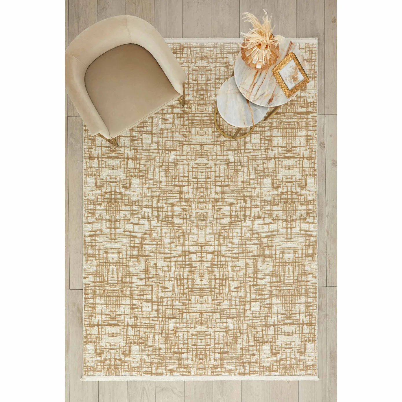 Kaşmir Halı Viskose Modern Lina, 120x180 cm - Image 2