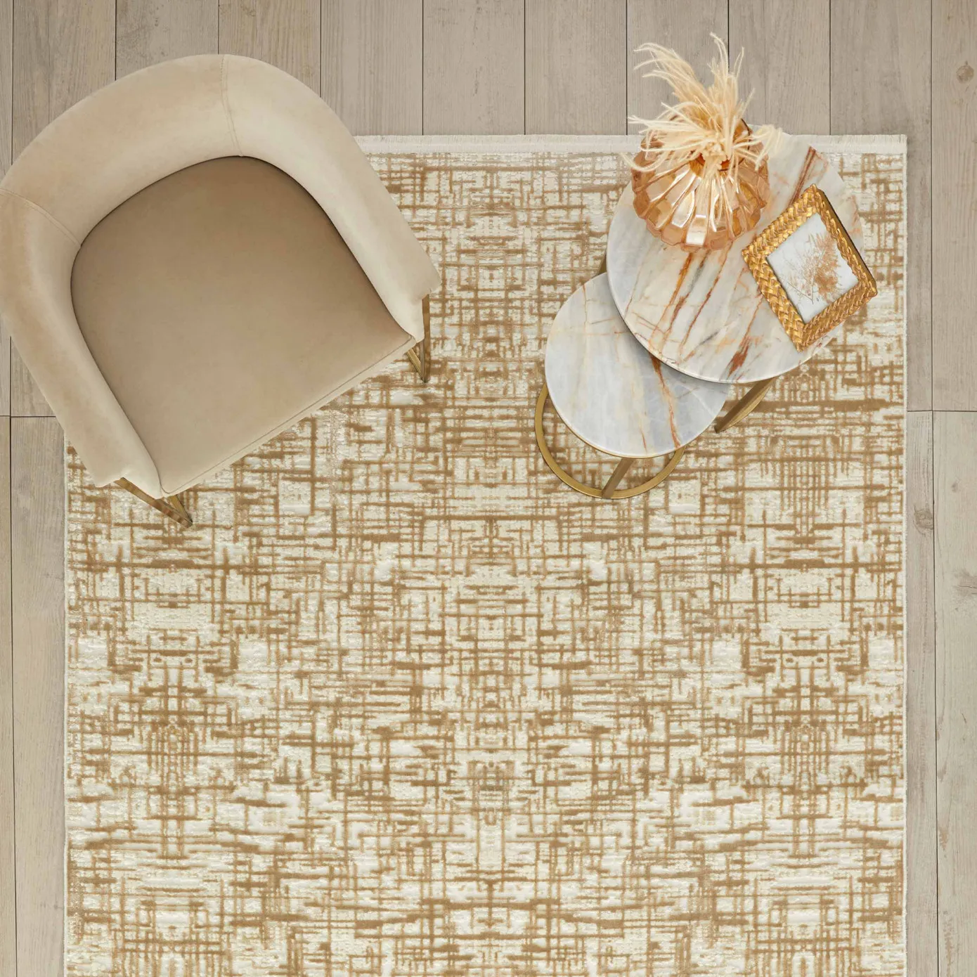 Kaşmir Halı Viskose Modern Lina, 120x180 cm - Image 3