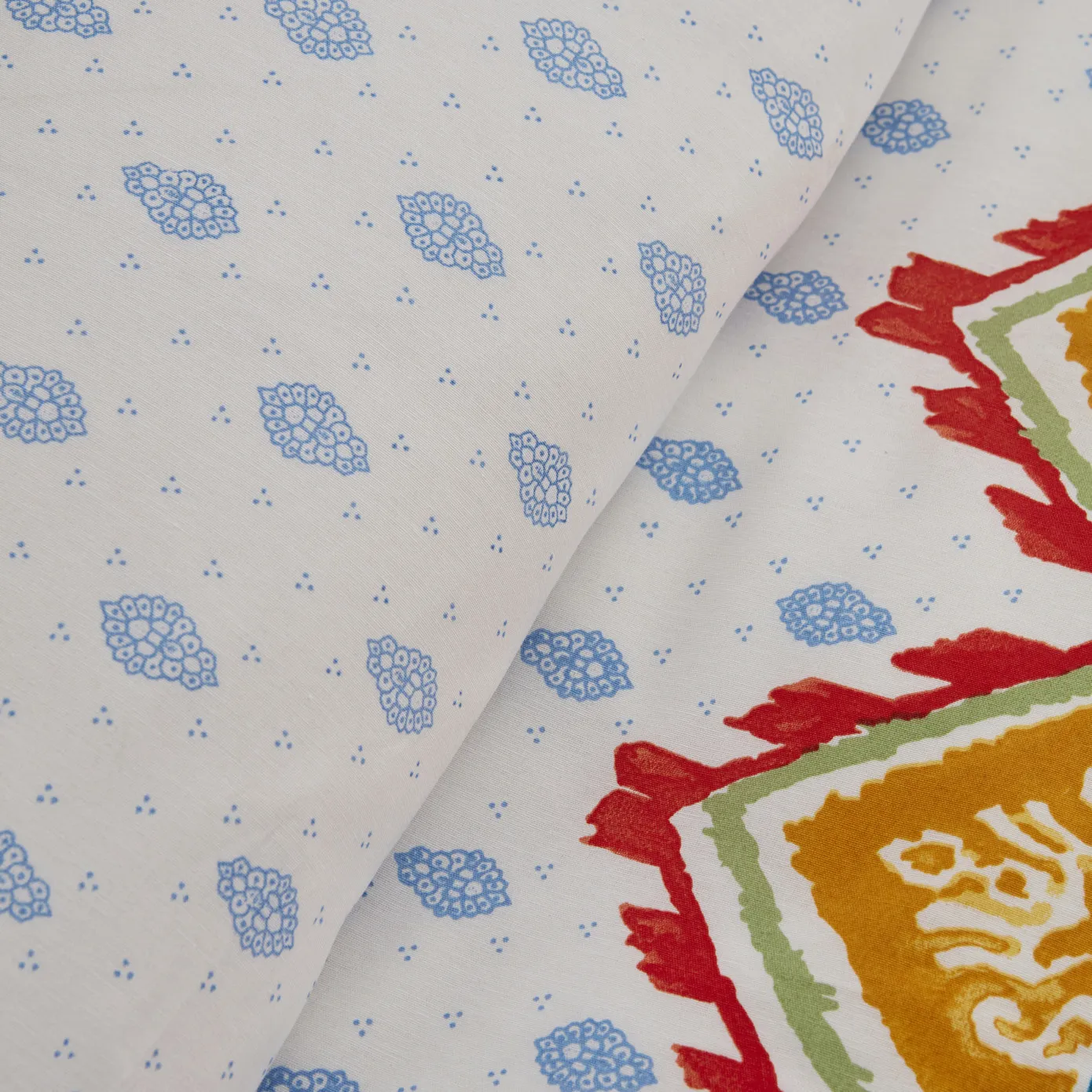 Karaca Home Sarah anderson lionel einzel bettbezug set blau - Image 6